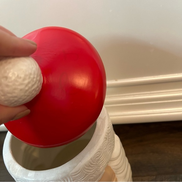 Vintage Santa. Christmas cookie jar / kitchen decor. Classic 80’s - Picture 2 of 5